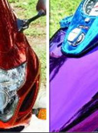 Цветовая гамма представленная на  мотоциклах